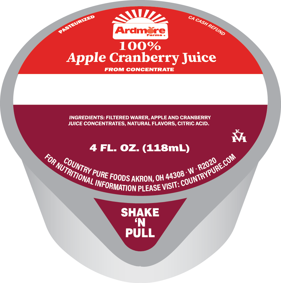 Ardmore Farms Apple Cranberry Frozen Cup