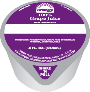 Ardmore Farms Grape Juice Frozen Cup