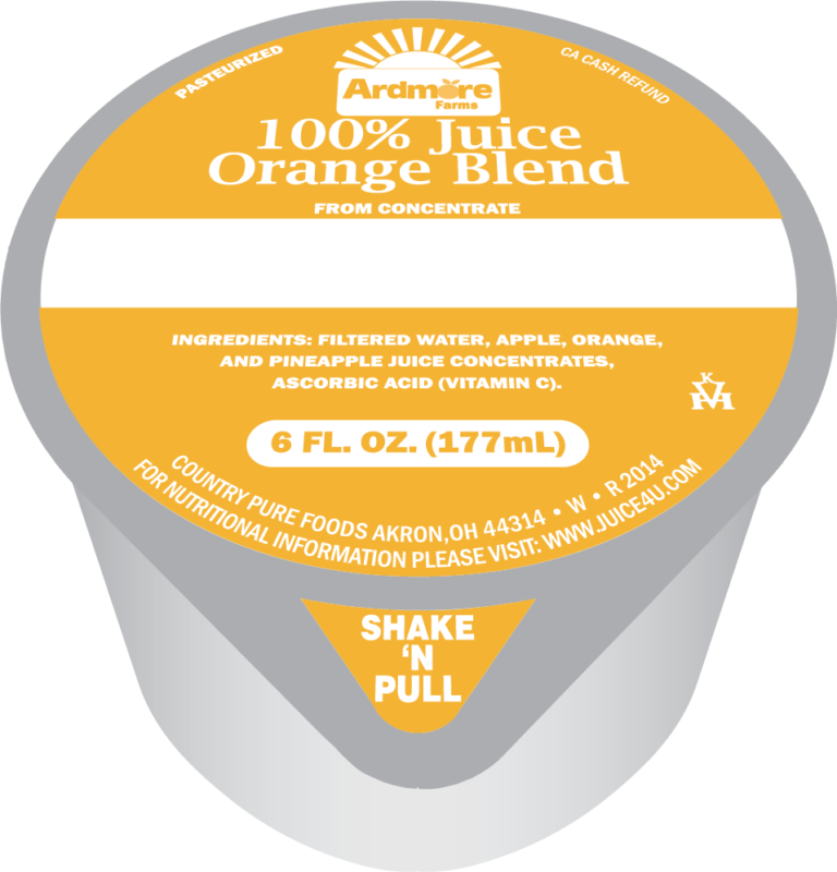 Our Products Foodservice & Retail Industries Country Pure