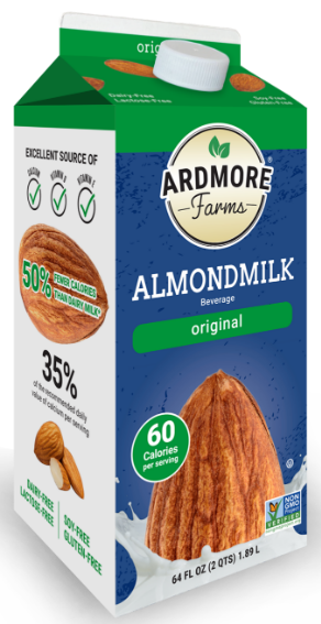 Ardmore Farms Original Almondmilk Carton