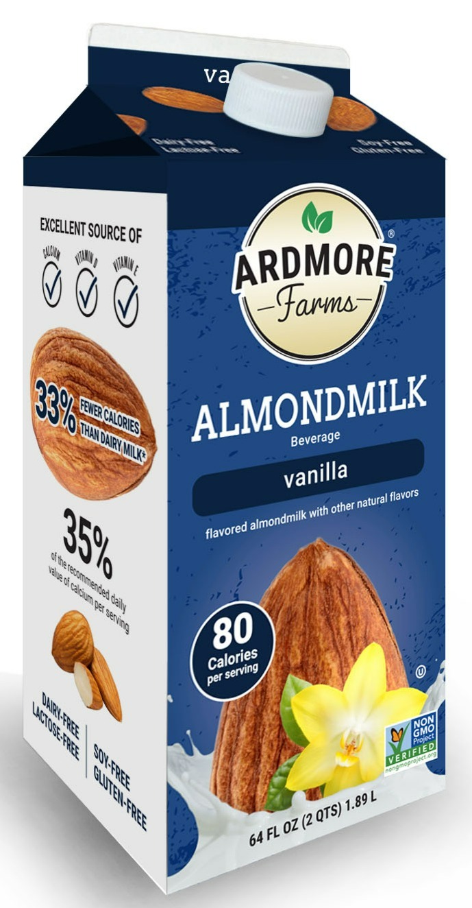 Ardmore Farms Vanilla Almondmilk Carton