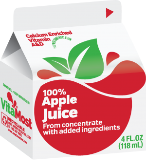 VitaMost Apple Juice Frozen Carton