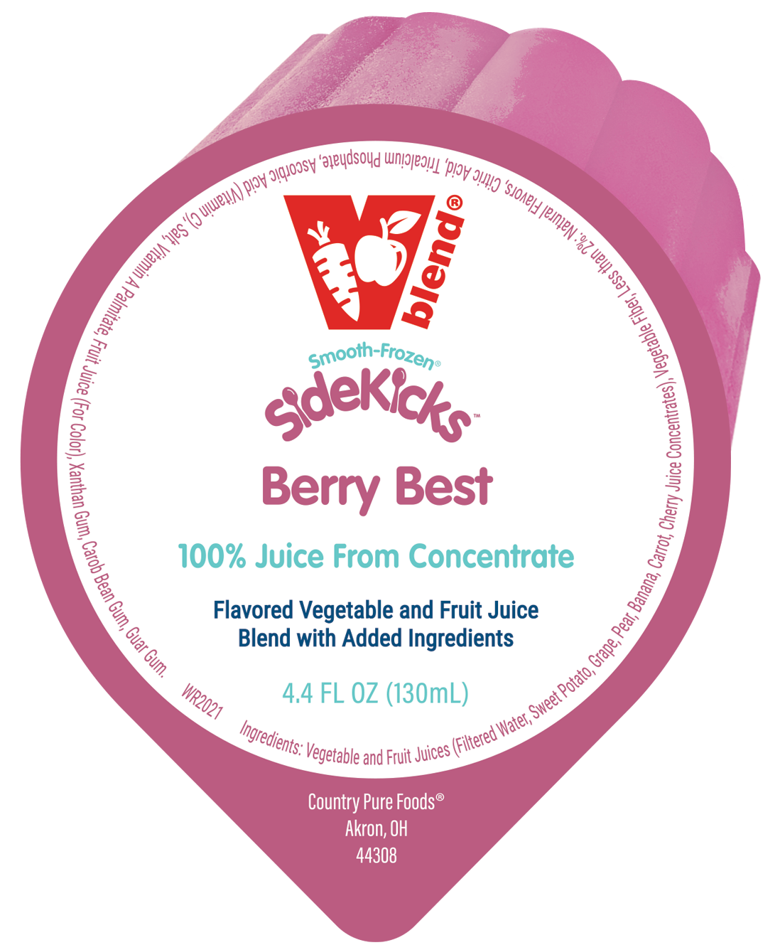 Smooth-Frozen SideKicks Berry Best