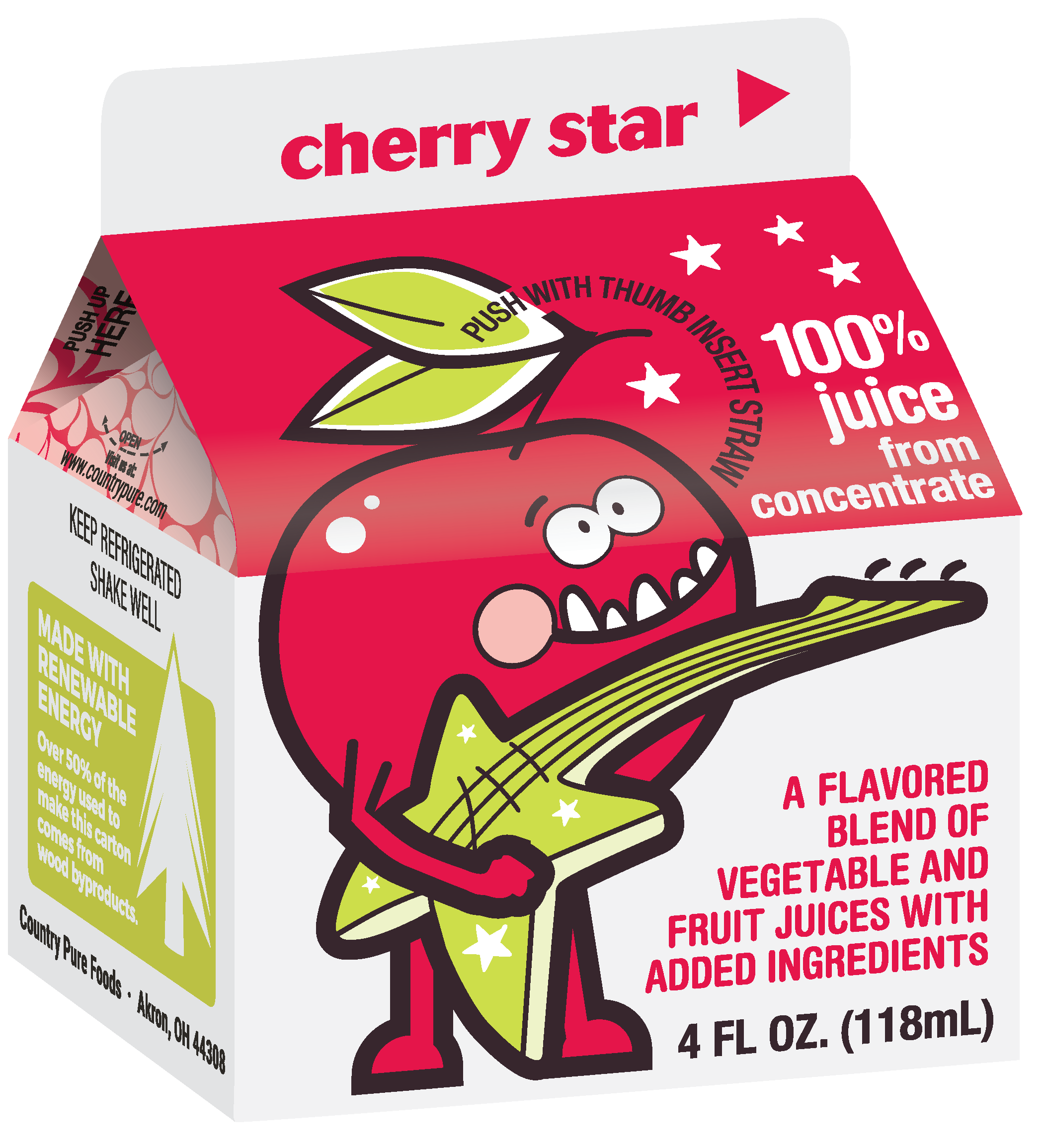 VBlend Cherry Star Frozen Carton