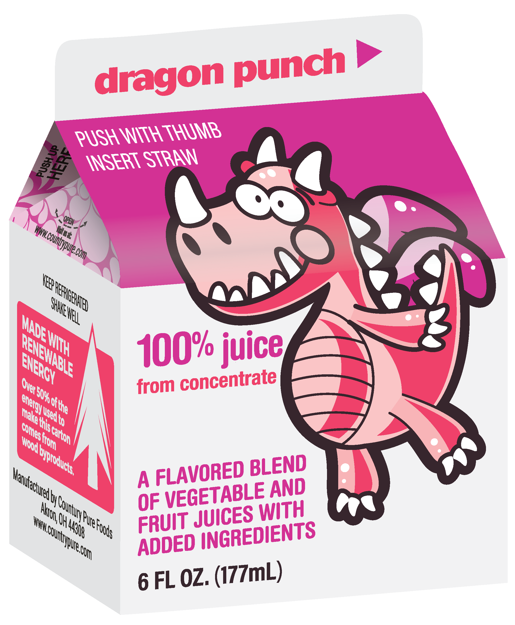 VBlend Dragon Punch Frozen Carton