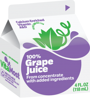VitaMost Grape Juice Frozen Carton