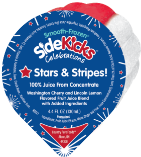 Smooth-Frozen SideKicks Celebrations Stars and Stripes!