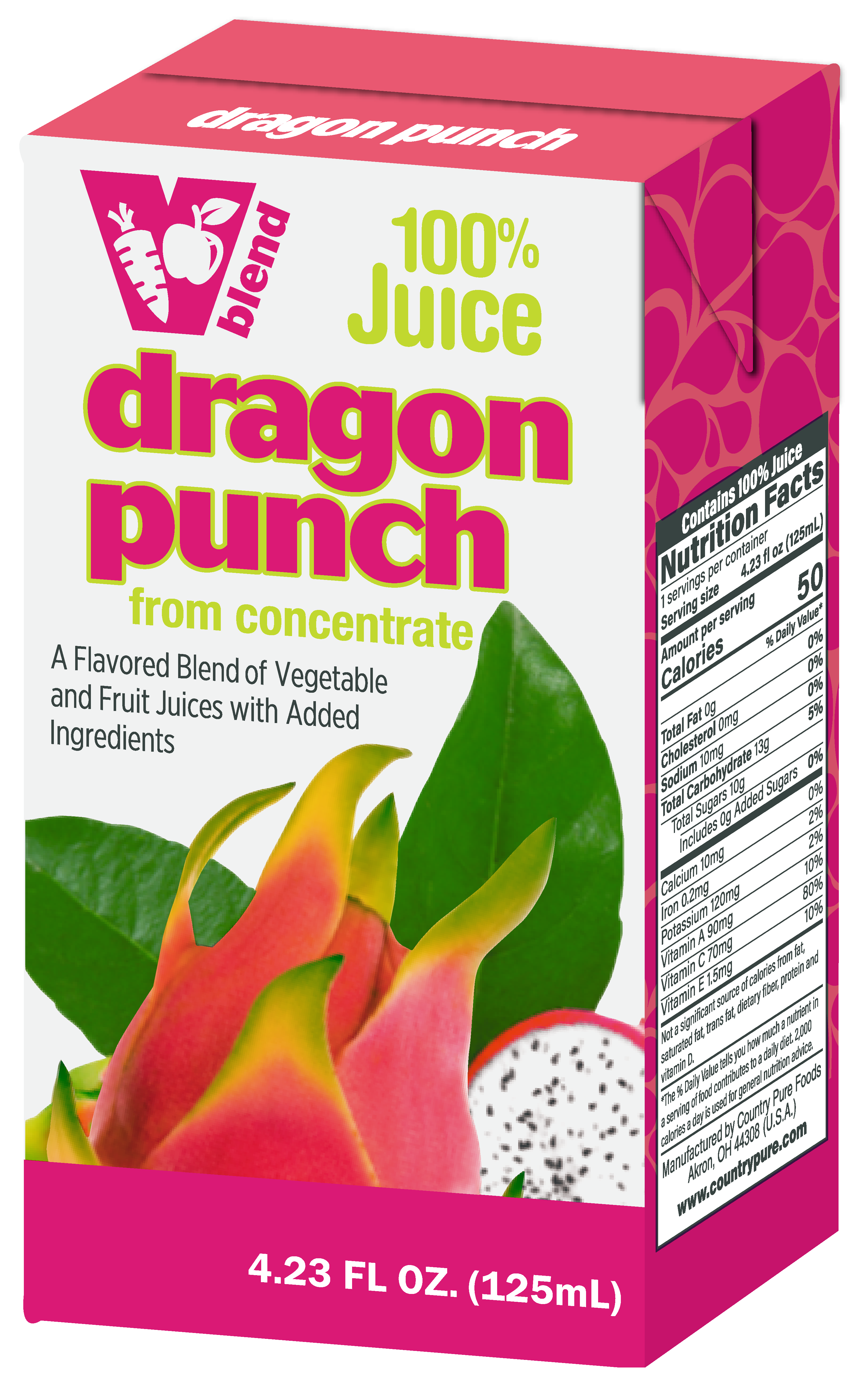 VBlend Dragon Punch Juice Box